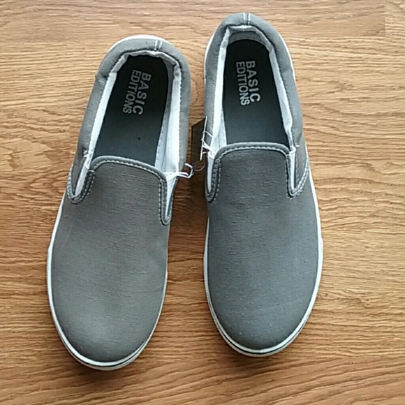 basic editions canvas shoes